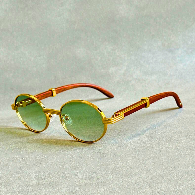 Stylish Hayden unisex sunglasses featuring durable steel frames, unique wood temples, and essential UV400 eye protection.