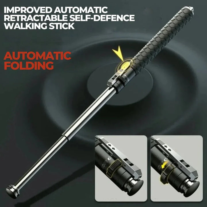 Reliable walking stick for outdoor use, portable & ergonomic, ideal for daily walks & light trails.