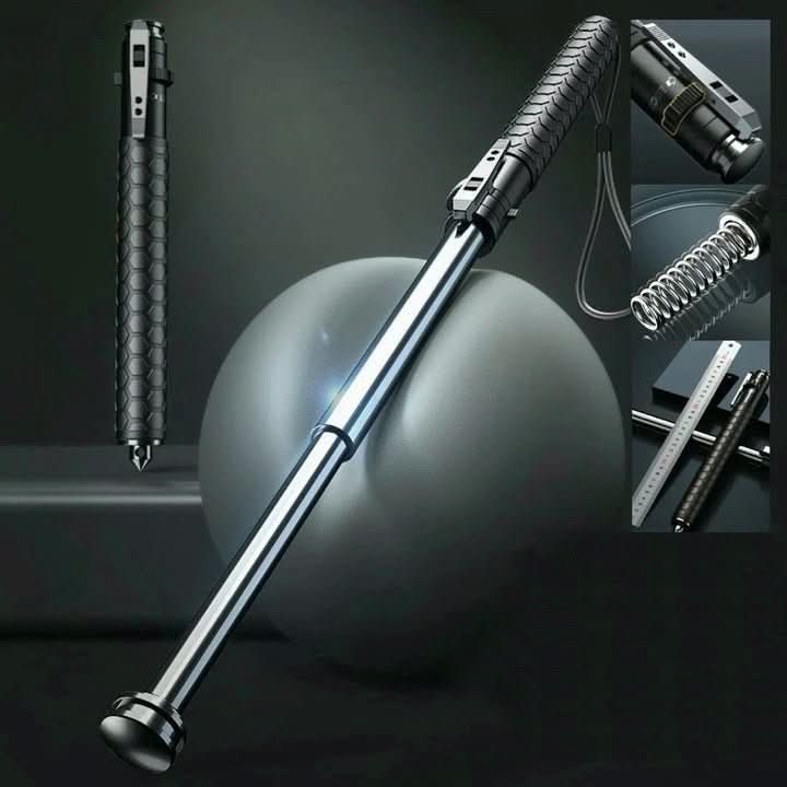 Heavy-duty trekking pole, built tough for demanding trails, features enhanced security & ergonomic grip.