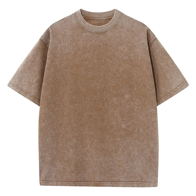 Vintage look, heavyweight unisex t-shirt with a relaxed, oversized fit for supreme casual comfort & retro vibe.