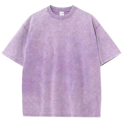 Retro style heavyweight unisex tee, relaxed oversized fit for ultimate comfort. Features a vintage, boxy look.