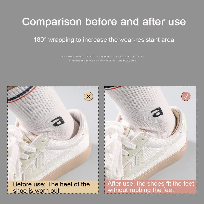 Premium heel cushions provide superior cushioned support & foot pain relief.
