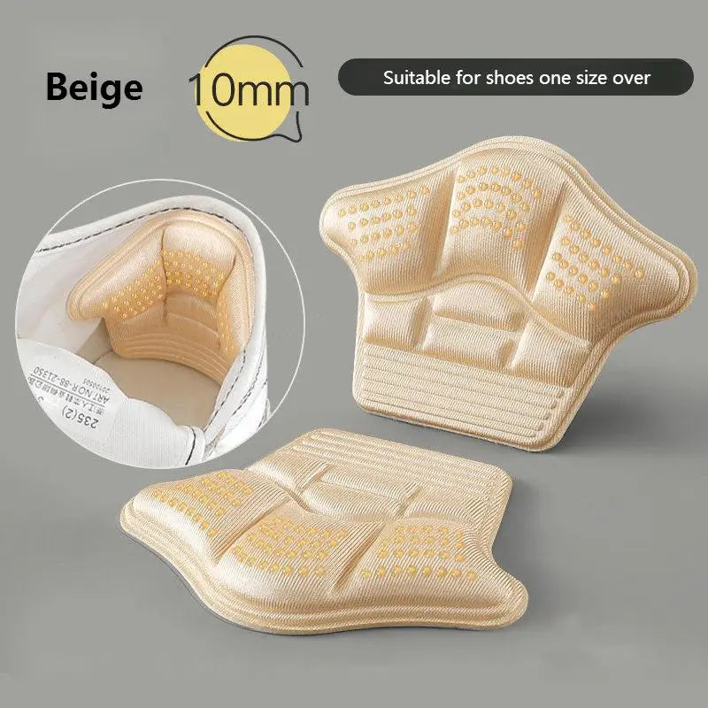 All-day comfort heel cushions; unisex shoe inserts for pain relief & protection.