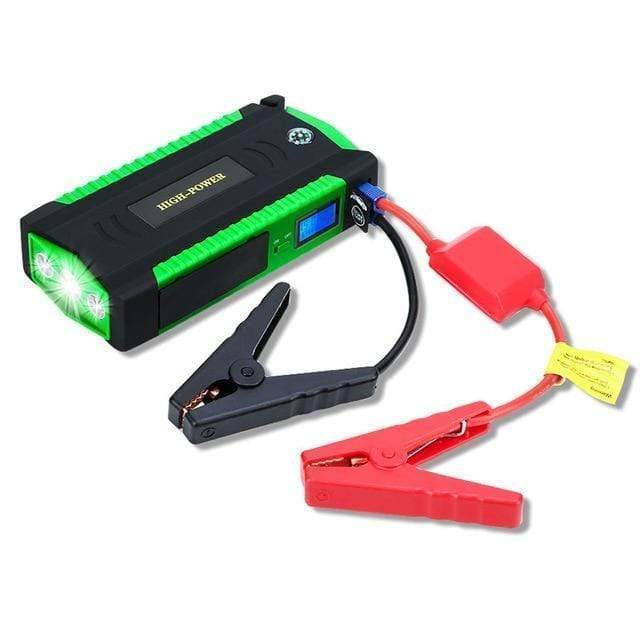 High capacity car jump starter & power bank, perfect for automotive and outdoor adventures