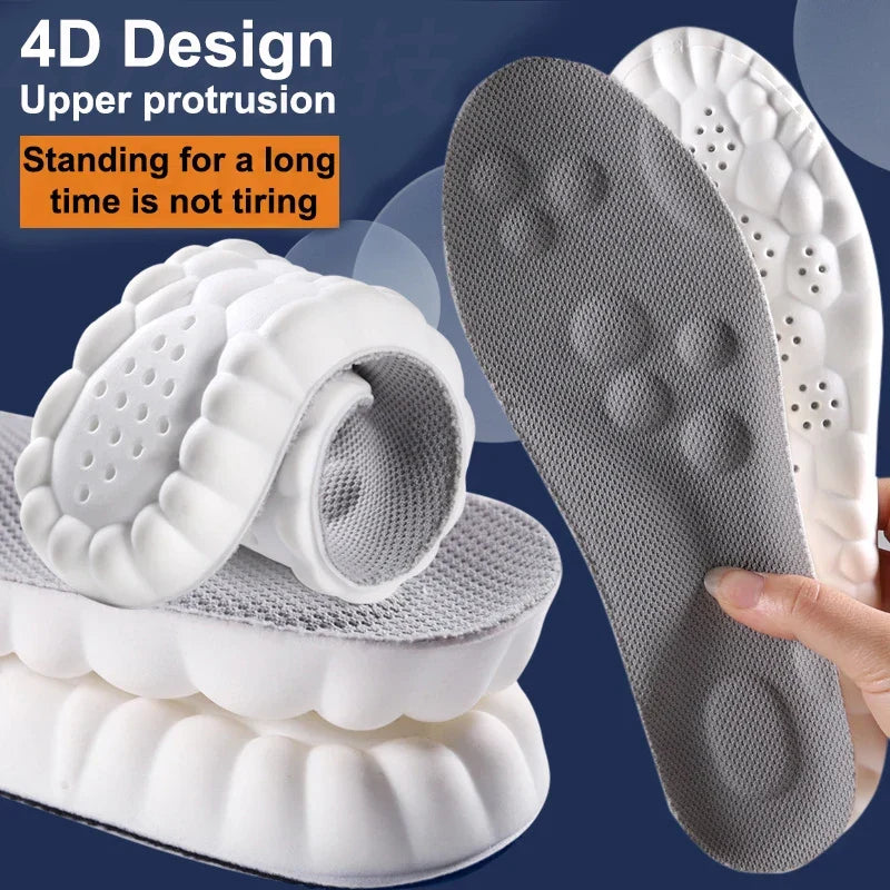 Orthopedic insoles offering pain relief & foot comfort with high elasticity.