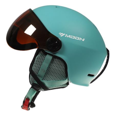 Ski & snowboard helmet, designed for comfort and safety with removable parts.