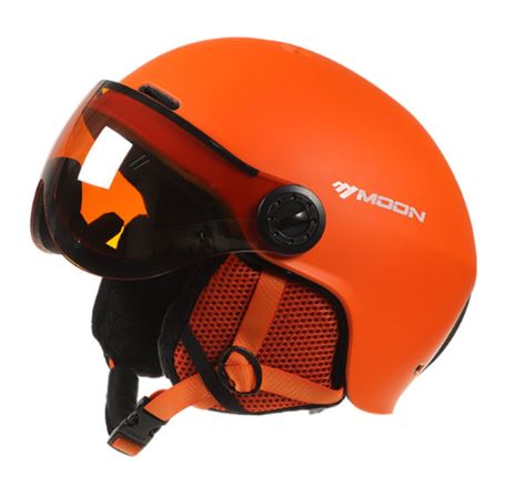 High-quality unisex ski helmet, adjustable and protective for all outdoor winter sports.