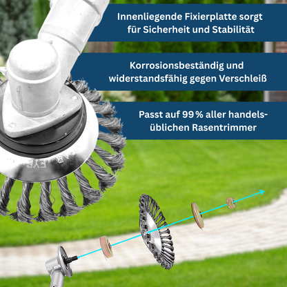 Ergonomic design of the Unisex Indestructible Grass Trimmer, a comfortable outdoor equipment