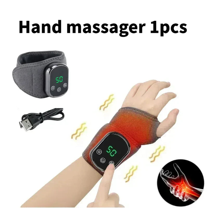 Unisex Infrared Hot Compress Massager for pain relief. Targeted heat therapy for muscles & joints.