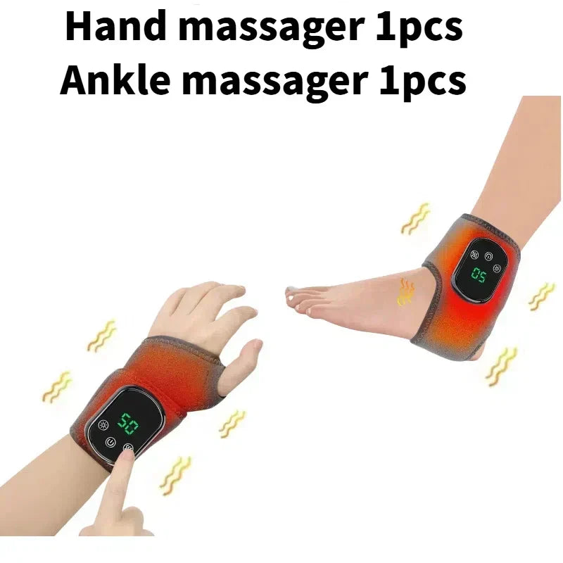 Innovative infrared massager. Hot compress provides comfortable heat for muscle & joint pain relief.