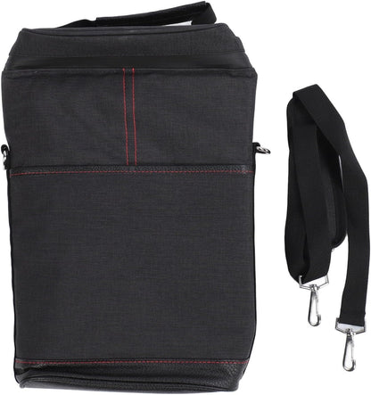 Durable insulated wine cooler tote bag for two bottles. Ideal beverage carrier & travel cooler for wine lovers.