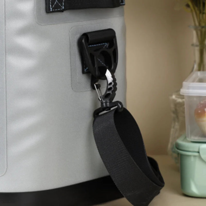 High-performance portable cooler bag, airtight, leakproof & insulated for camping use