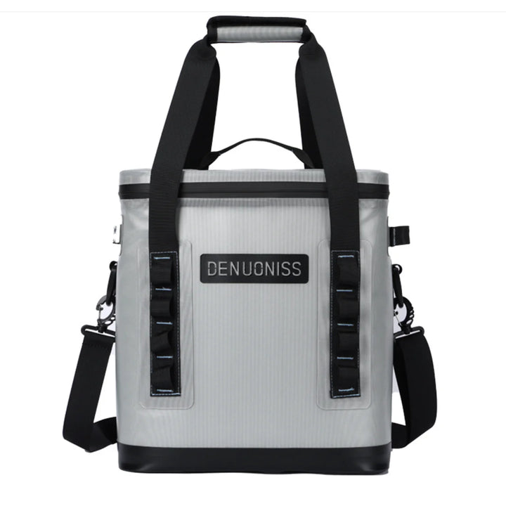 Leakproof insulated camping cooler bag, portable design for travel & outdoor storage