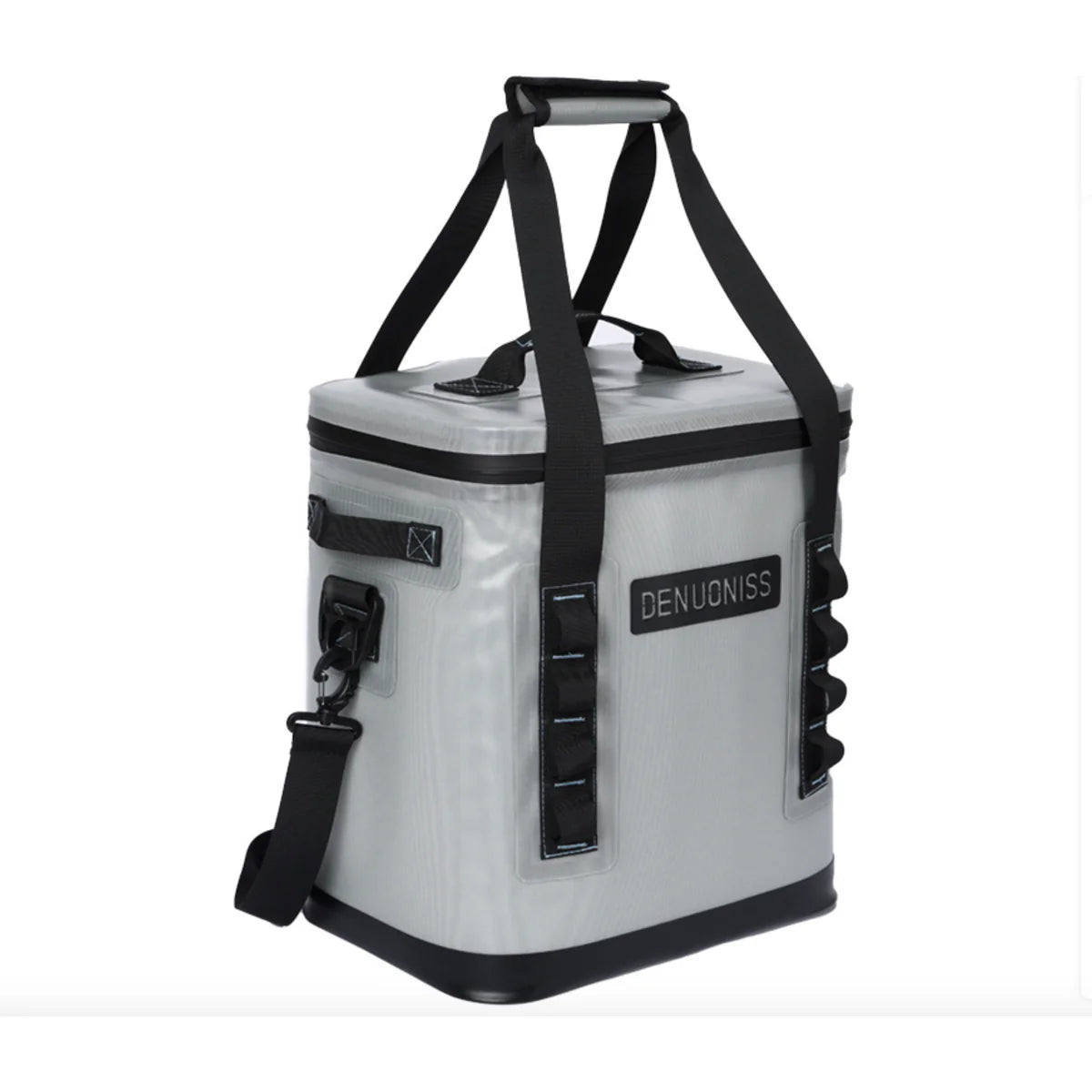 Portable unisex cooler bag, insulated & leakproof for outdoor adventures and picnics