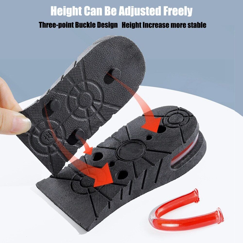 Invisible height-boosting insoles for men & women. Achieve a taller stature with these footwear accessories.
