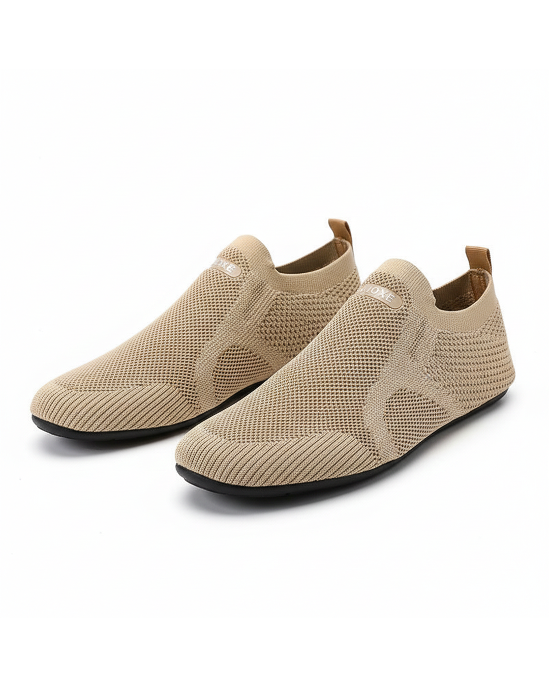 Unisex knit slip-on shoes for lightweight, breathable barefoot comfort, perfect for casual wear.