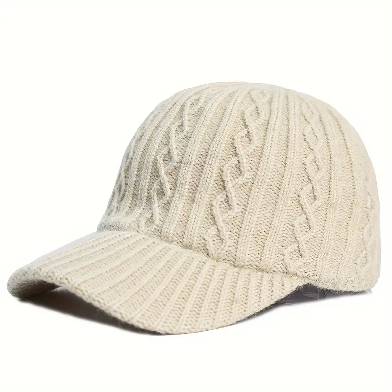 Stylish knitted autumn cap for everyday wear, a versatile accessory for all genders.