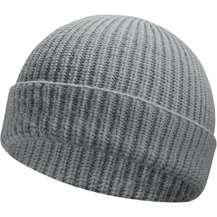 Durable unisex knitted winter hat, great for outdoor adventures & keeping warm in frosty conditions.
