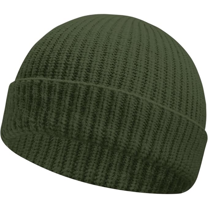 Comfortable soft knit beanie, unisex fit for winter. Your go-to headwear for cold weather.