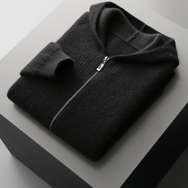 Unisex Lanca Full Zip Hoodie, soft, comfortable, and versatile for any casual outfit.