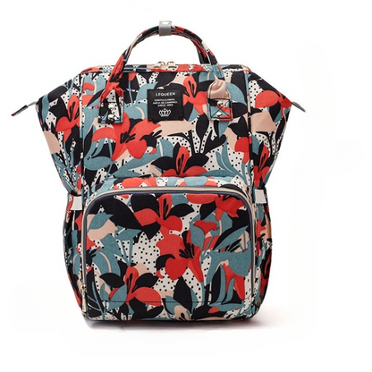Organizer waterproof diaper backpack, large capacity for baby essentials, unisex & stylish for travel.