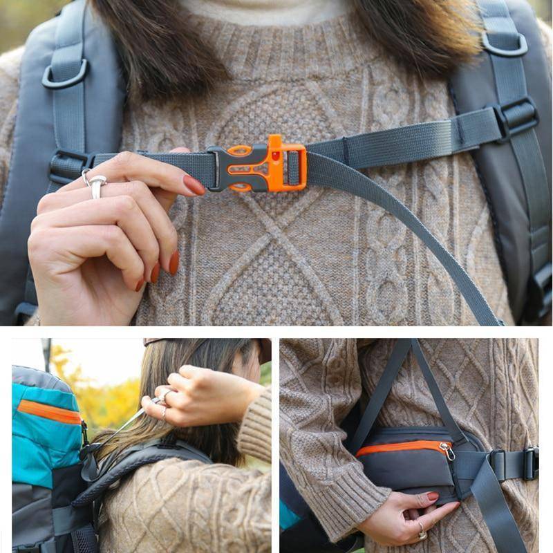 Durable outdoor travel backpack with large capacity, perfect for climbing and camping trips