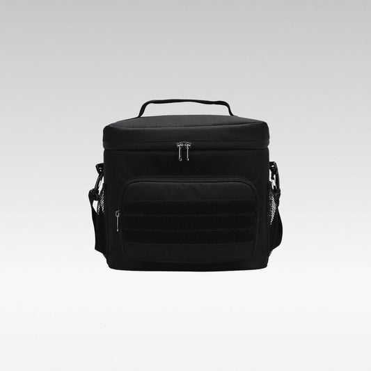 Unisex leakproof rigid insulated lunch cooler tote, ideal for camping food storage.