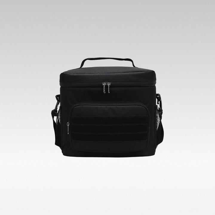 Unisex leakproof rigid insulated lunch cooler tote, ideal for camping food storage.