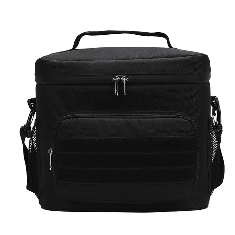 Outdoor meal prep bag, leakproof and insulated cooler tote for all weather conditions.