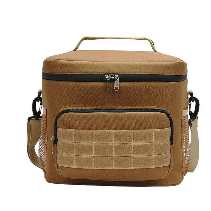Camping storage solution, leakproof insulated lunch tote for fresh food on the go.
