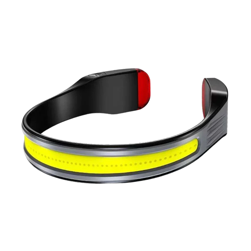 Unisex LED headlamp for camping, hiking & outdoor activities, multiple brightness modes, handsfree illumination