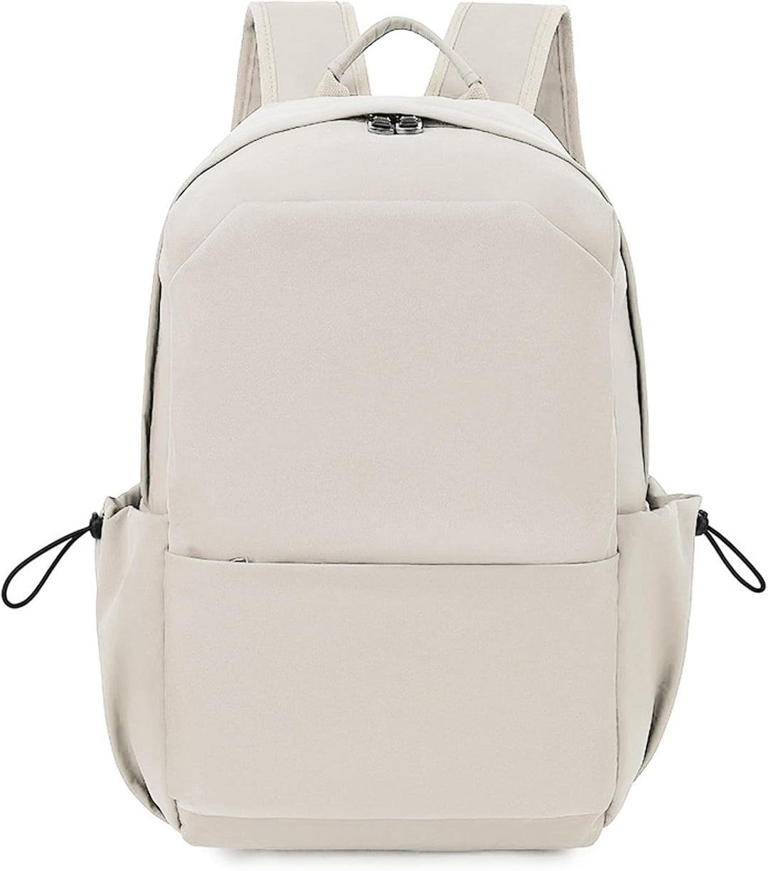 Spacious interior view of a unisex laptop bag, with laptop & organizer pockets.