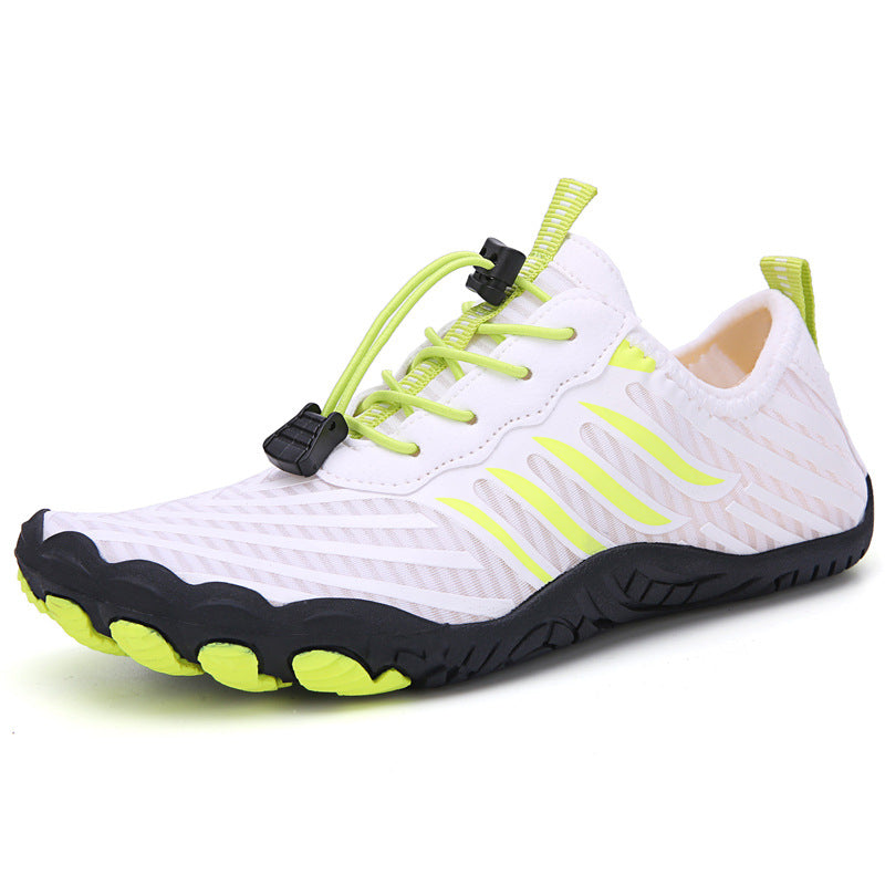 Comfortable unisex barefoot shoes, lightweight, wide toe box, flexible sole for natural walking.