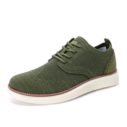 Pair of black unisex walking sneakers, supportive and breathable, perfect for everyday activity.
