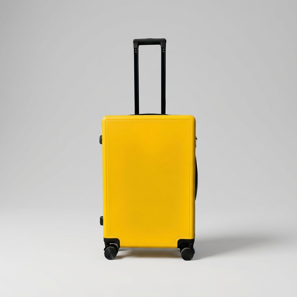 Durable unisex carry-on luggage with secure lock & smooth spinner wheels for safe & easy travel.
