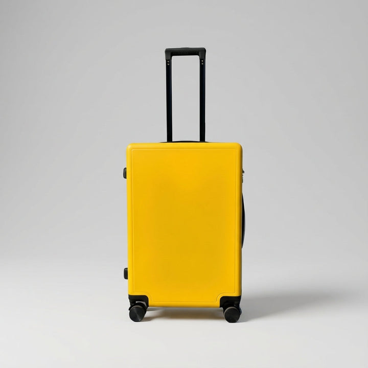 Durable unisex carry-on luggage with secure lock & smooth spinner wheels for safe & easy travel.