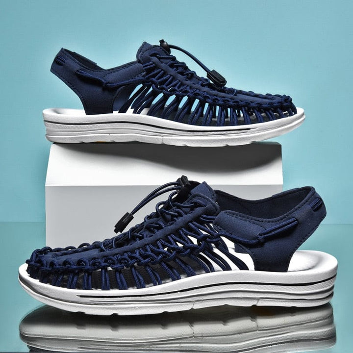 Slip-on lightweight sandals, easy wear for quick outdoor trips.