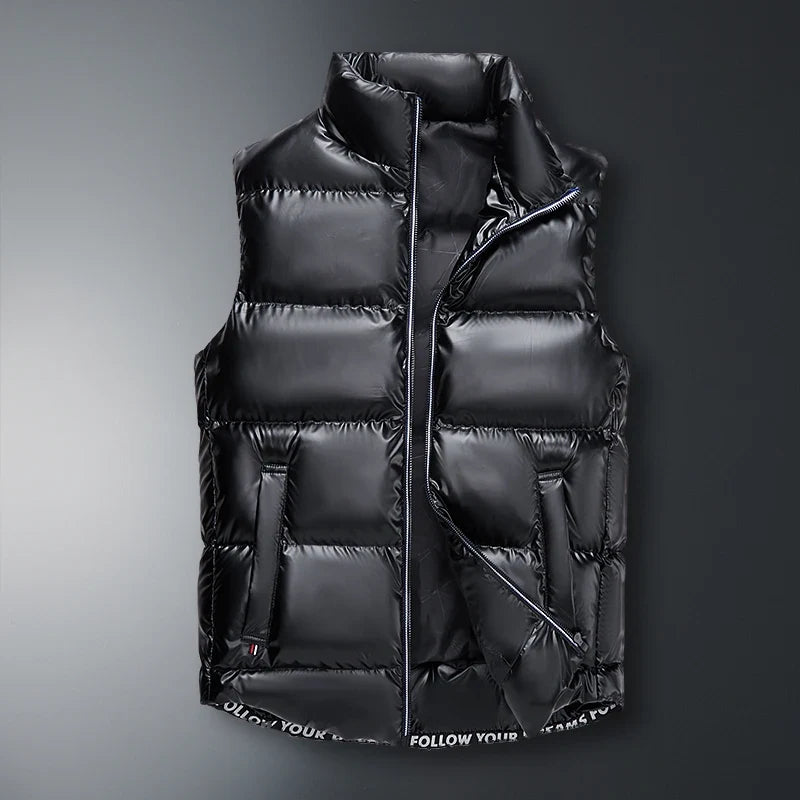 High-quality unisex down vest, lightweight and warm. Essential layering for winter & cold weather.