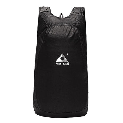 Water-resistant 20L travel bag, foldable design for easy storage, suitable for men & women.