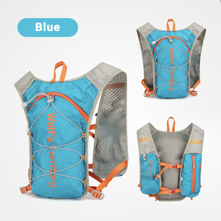 Unisex outdoor gear: Lightweight hiking & cycling backpack designed for comfort and performance.