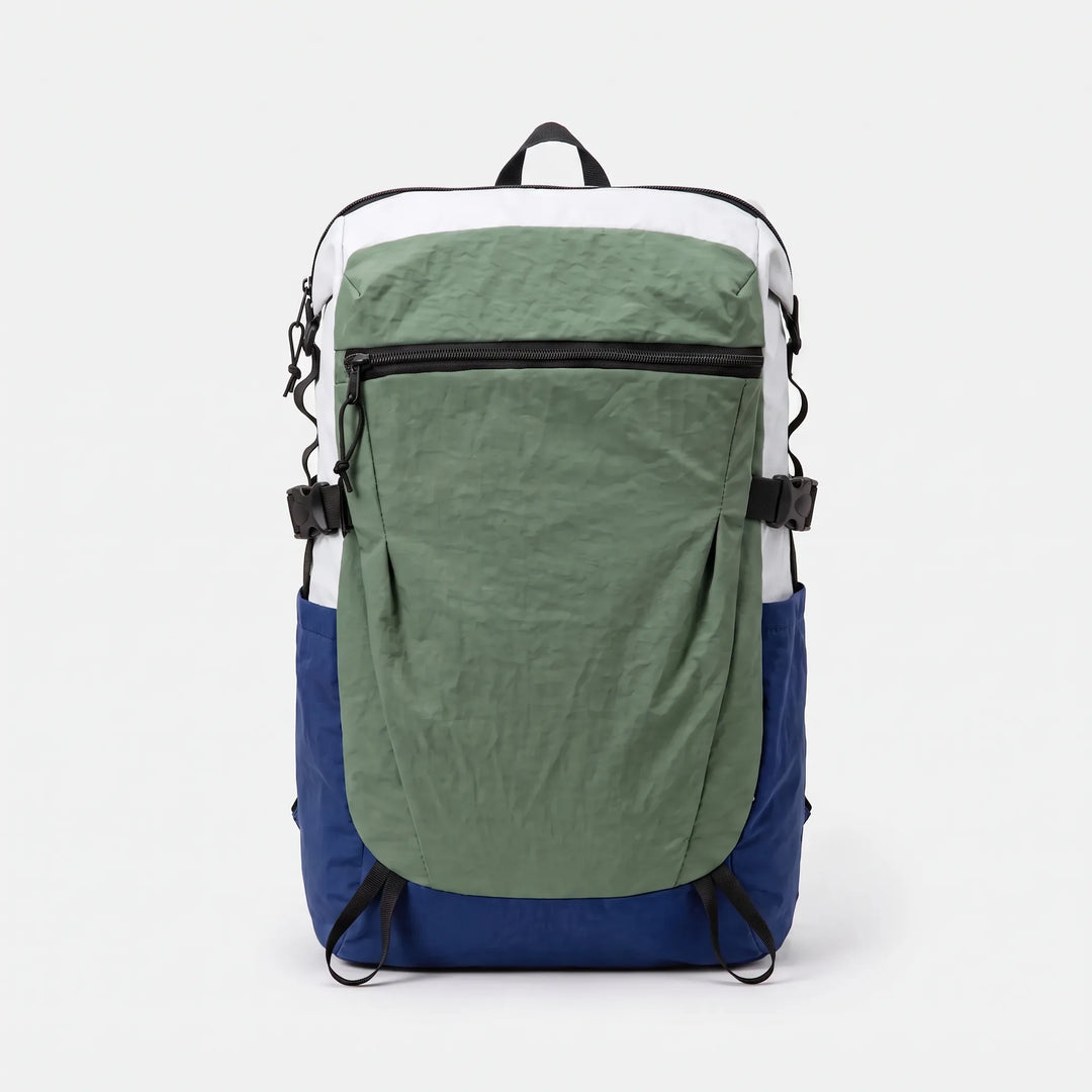 Lightweight nylon hiking backpack for day trips & outdoor excursions. Unisex design, comfortable for trails.