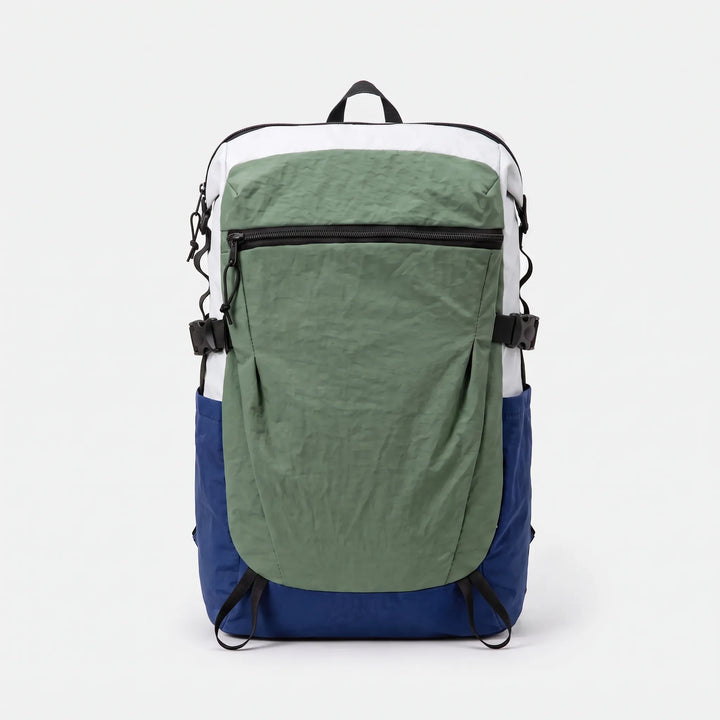 Lightweight nylon hiking backpack for day trips & outdoor excursions. Unisex design, comfortable for trails.