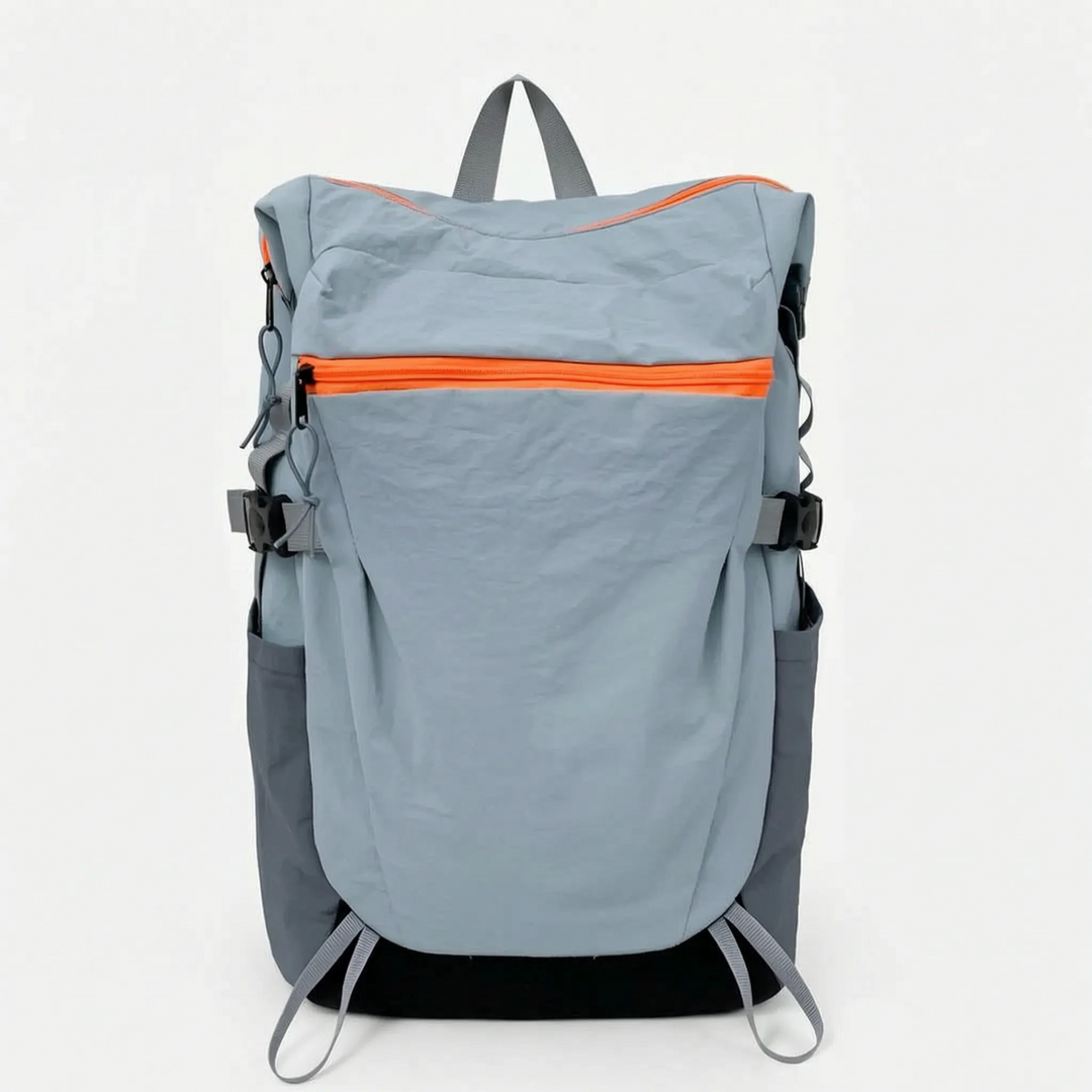 Unisex travel daypack, ideal for hiking, commutes & excursions. Lightweight nylon backpack, comfortable fit.