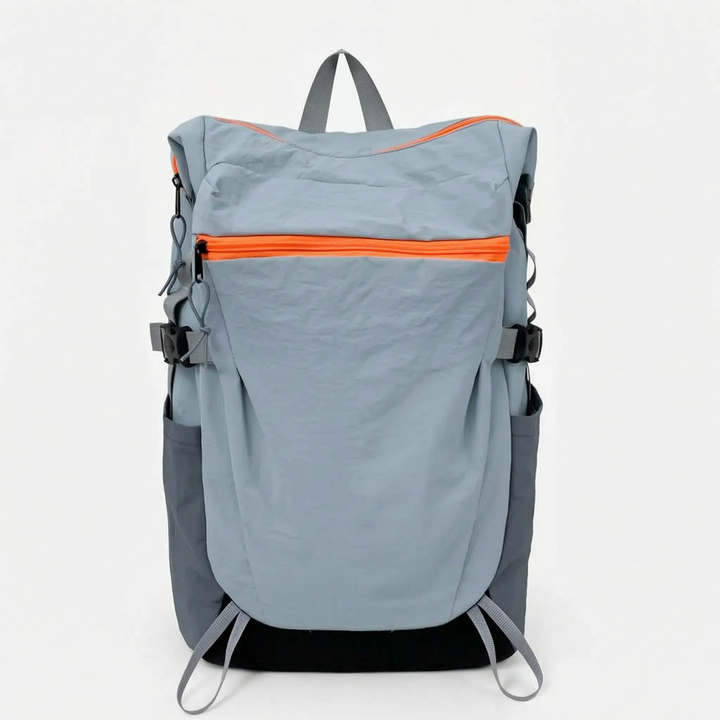 Unisex travel daypack, ideal for hiking, commutes & excursions. Lightweight nylon backpack, comfortable fit.