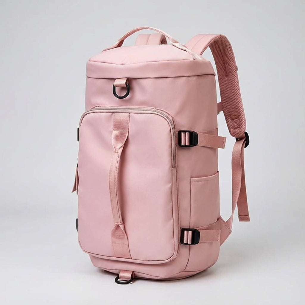 Compact Voyagrin lightweight travel backpack. Waterproof multipurpose daypack with smart organizer, ideal for carry-on.