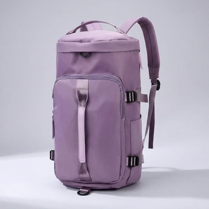 Lightweight Voyagrin travel backpack with robust, waterproof design. Multipurpose daypack featuring a smart internal organizer.