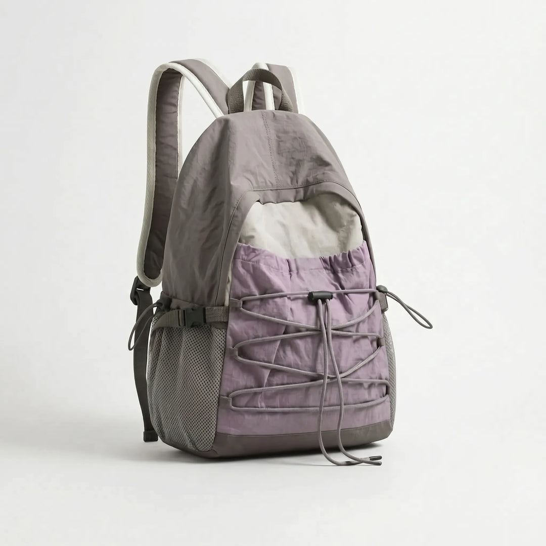 Durable nylon lightweight daypack, perfect for travel, hiking, and daily commute.