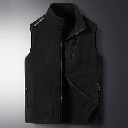 Versatile unisex puffer vest, great for hiking, running, and everyday outdoor layering and activewear.