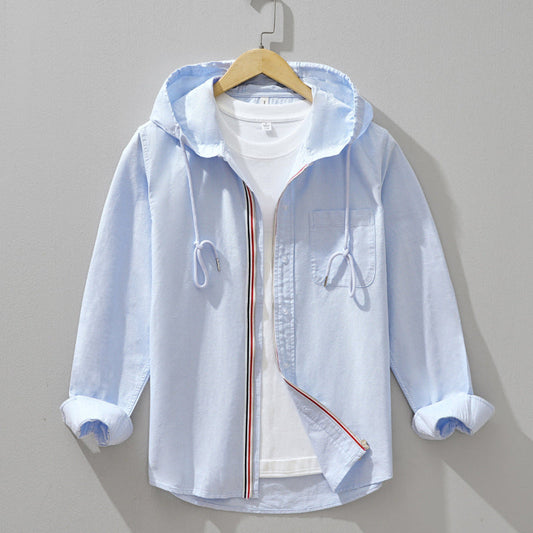 Unisex lightweight pullover hoodie, perfect for casual spring/summer layering and comfort.