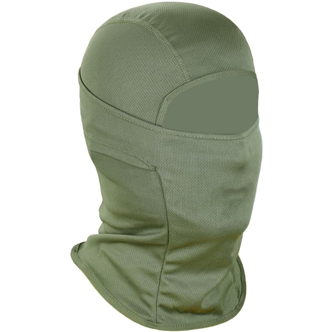 Lightweight ski mask for skiing & snowboarding, provides UV protection and warmth in cold outdoor conditions.